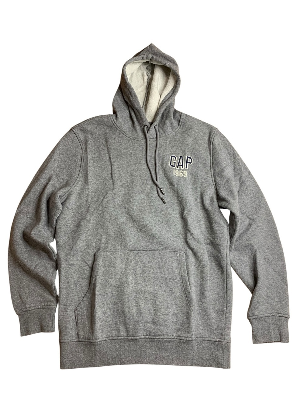 Gap 1969 Classic Pullover Hoodie Grey Size Small